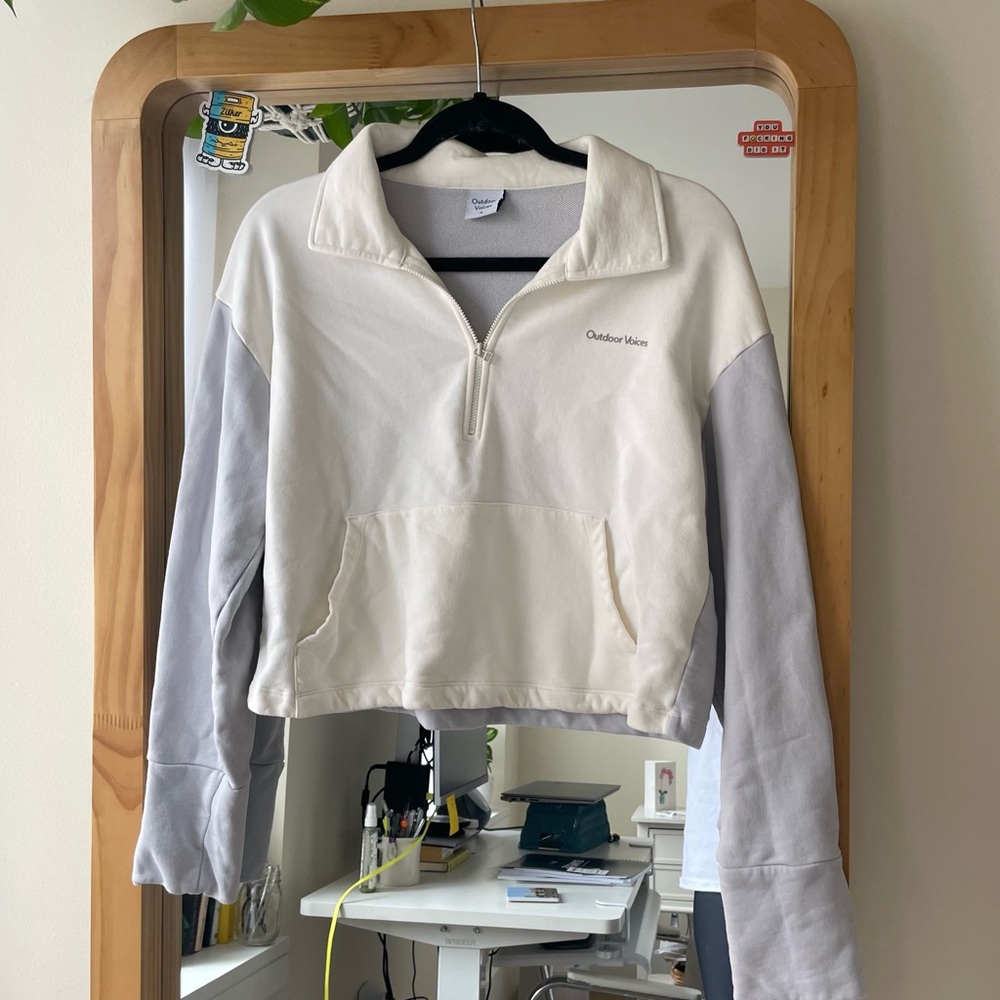 Outdoor voice quarter zip
